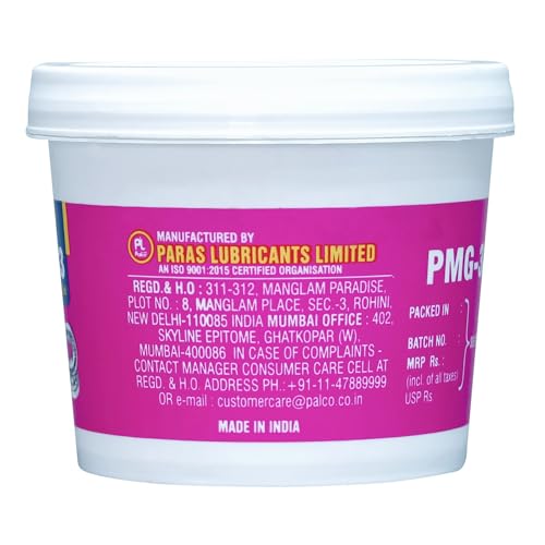 Image of PALCO PMG-3 Red Grease 500g, NLGI-3, Multipurpose Lithium Grease
