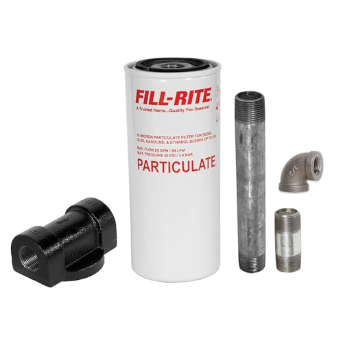 Fill-Rite 1200KTF7018 18 GPM 10 Micron Particulate Filter Kit