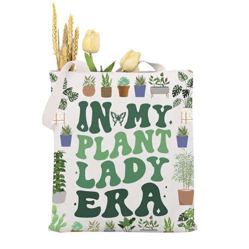 MAOFAED My One More Plant Era Tote Bag - Crazy Plant Lady & Mama Gift