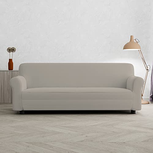 Copridivano bielastico estensibile PRETTY 3 Posti tortora