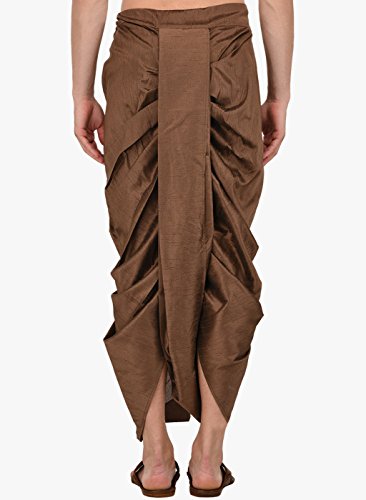 Image of Royal Kurta Men's 100% Cotton Kurta and Dhoti Set