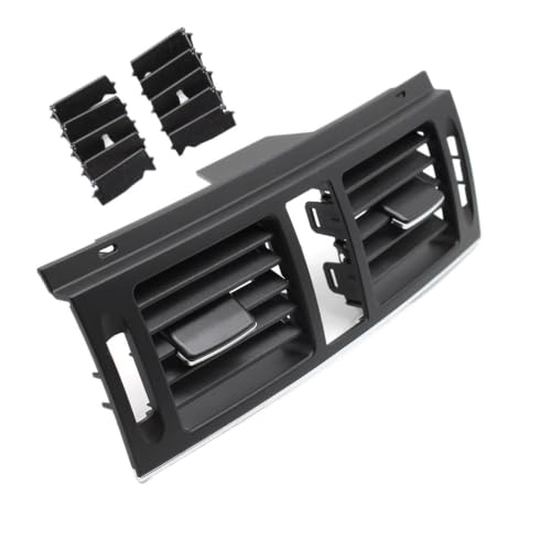Grille ventilation centrale Mercedes W204 pour panneau de climatisation standard noir