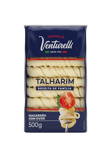 FAMIGLIA VENTURELLI Massa Tipo Caseira Talharim Famiglia Venturelli 500G - Feita Sem Processo De Fri