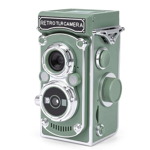 Cámara Digital Vintage 24MP Video 2.7K Verde miniatura 1