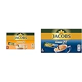 Jacobs Kaffeespezialitäten 3 in 1 Caramel, 120 Sticks mit Instant Kaffee, 12 x 10 Getränke & Kaffeespezialitäten 2 in 1, 10 Sticks mit Instant Kaffee für 10 Getränke