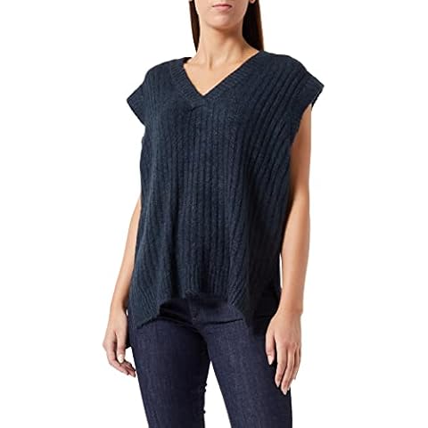 Chaleco de lana ICHI Ihkamara WA Rib para mujer Cover