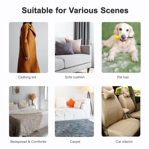 Image of Pet Hair Removal Glove, Reusable Electrostatic Cats & Dogs Hair Removal Tool for Couch, Furniture, Carpet, Car Seat, Clothes 1PCS