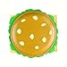 Nawwgy Lovely Wallet with Card Holder Hamburger Shaped Change Purse PU Leather Wallet Fashion Coin Purse for Woman Man Hamburger shape cute wallet for men and women