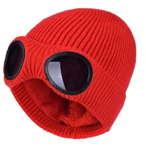 Bonnet d'hiver unisexe en maille premium avec double épaisseur amovible