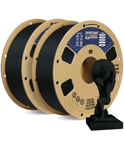 Filament OVERTURE PLA Plus Czarny (BLACK)