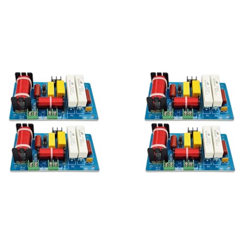 4pcs PA-2A 2 vie Altoparlante Crossover Treble + 450 W Pure Bass Subwoofer Divisore di FreQuence Filtri DIY per