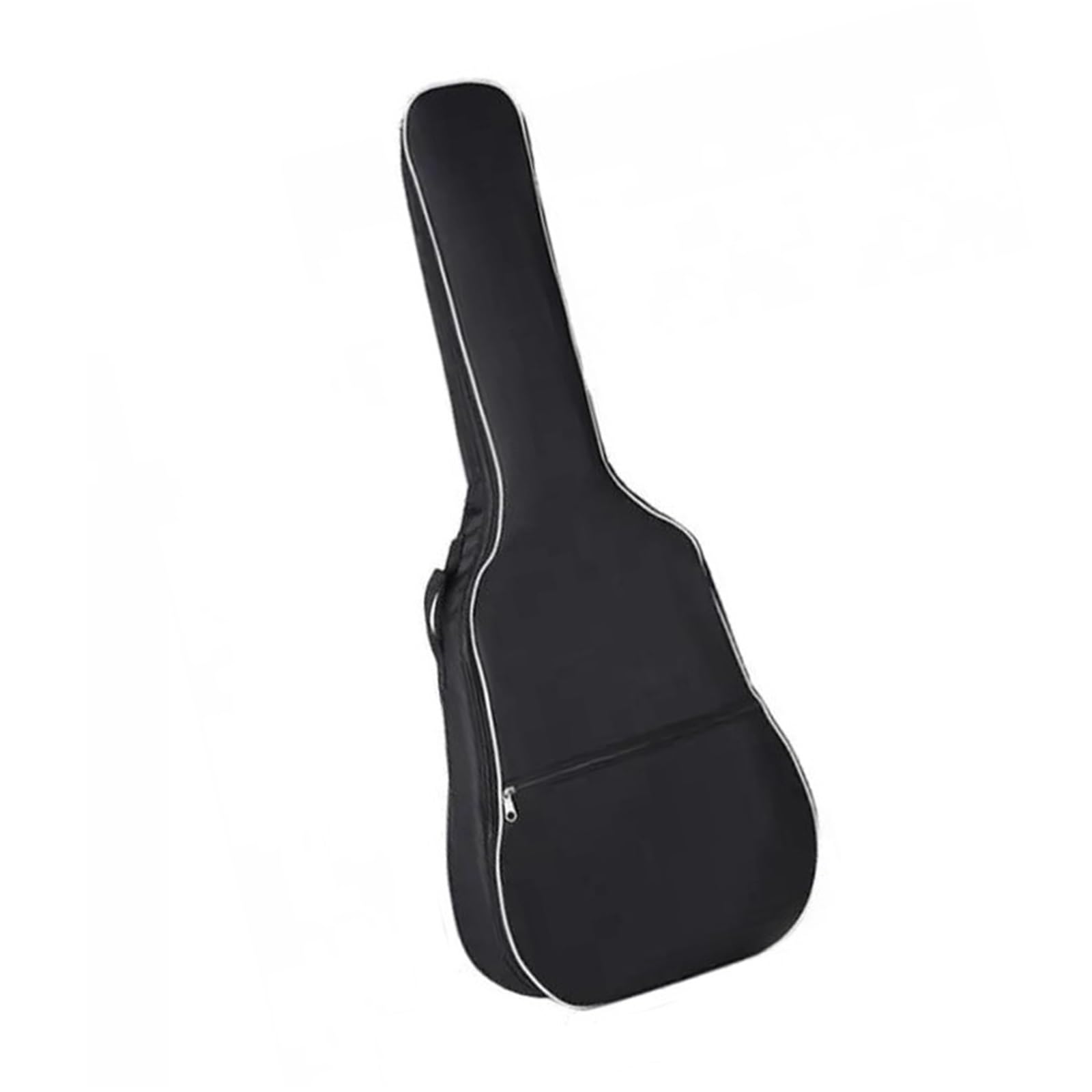 Czarny Przenośny Plecak Z Podwójnym Paskiem Na Gitarę Akustyczną Wodoodporny Tkaniny Oxford Zestaw Budowy Gitary(Black)
