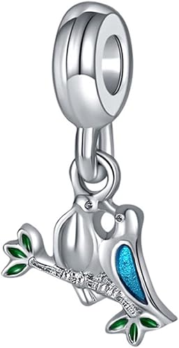 Miniatura 3 de awaFanee Abalorio europeo plateado cuentas de plata para pulseras de circonita cúbica, collar de cadenas de serpiente