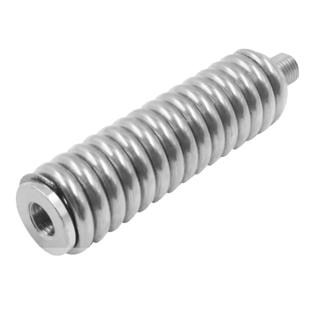 Reinscer 1 Support à Ressort D'antenne CB 3H En Acier Inoxydable Pour D'antenne Radio CB De Véhicule Avec Une Longueur Allant Jusqu'à 60 Et Filetage 3/8-24