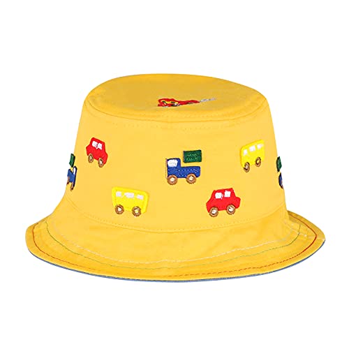 Toddler Bucket Hat Cartoon Sun Hat Foldable Floppy Beach Cap Summer Sun Protection Fishmen Cap2