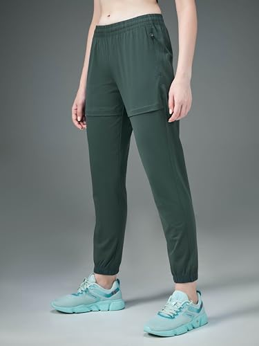 Image of TECHNOSPORT Women's Regular Fit Jogger for Gym, Workout & Sports