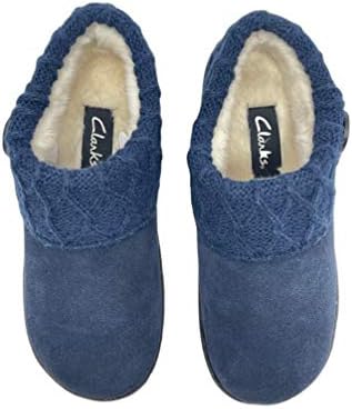 Clarks Women's Knitted Collar Clog (8 M US, Navy/Navy X) | Image 2