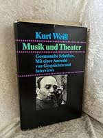 Musik und Theater. Gesammelte Schriften 3362001149 Book Cover