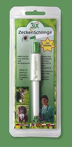 GEO-VERSAND Zeckenschleuder Zeckenpinzette Zeckenentfernungsstift Zeckenstift Geocaching 3ix