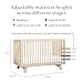 Babyletto Hudson 3-in-1 Convertible Baby Crib - GREENGUARD Gold Certified - Convertible Crib to Toddler Bed and Daybed - Baby Bed with 4 Adjustable Heights - Wooden Crib - Washed Natural