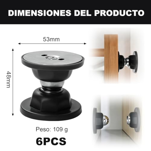 Tope magnético para puerta 8 Imagen adicional
