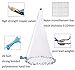 Saltwater Fishing Cast Net Easy Throw Fishing Net Strong Nylon Line Heavy Duty Sinkers Throw Cast Net for Bait Trap Fish 1lb/ft Casting Net 10ft Radius