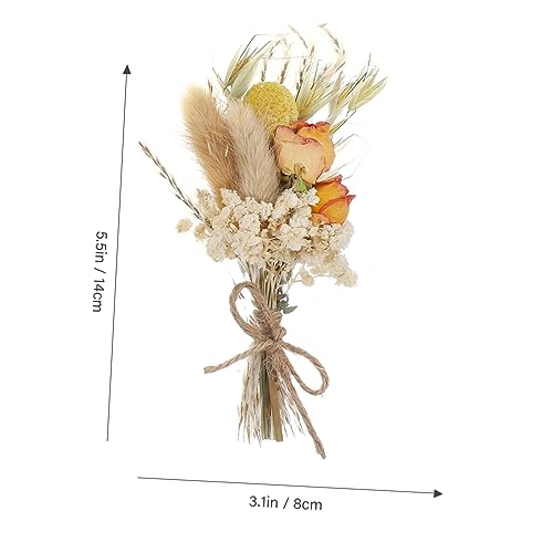 6pcs Mini Ramo de Flores Secas Decorativas miniatura 2