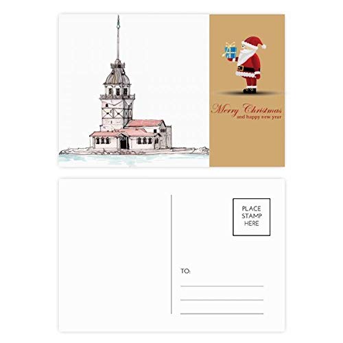 Cartes postales remerciement Tour de Léandre Istanbul pour enterrement de vie de jeune fille x20