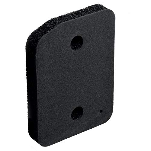 Filtro de espuma 207 x 155 mm como Miele 9164761 filtro de zócalo para intercambiadores de calor 1 unidad Negro