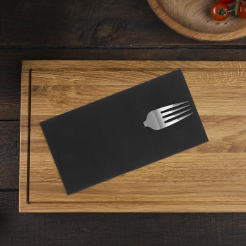 Servilletas Desechables con Bolsillo para Tenedor Practicas y de Diseno Simple 7
