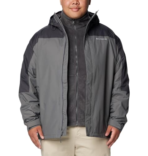Image of Columbia Mens Tunnel Falls II Interchange Jacket