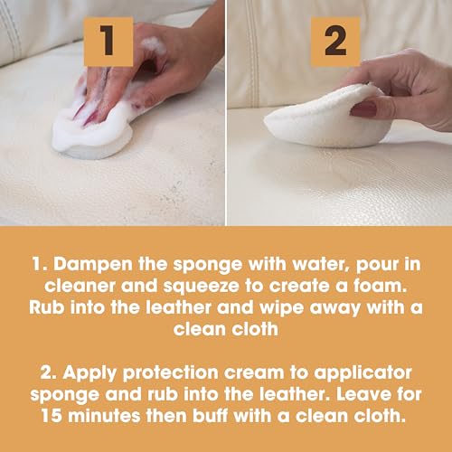 Image of Furniture Clinic Large Leather Care Kit, For Cleaning & Protection