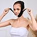 Face Slimming Strap, Double Chin Reducer Band, Graphene V-Line Mask Chin Up Mask V Shaped Face Mask Chin strap for sleeping, V-Line Lifting Mask for Women, Black,Medium