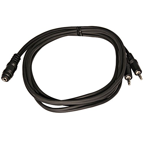 Câble audio stéréo femelle double jack double transmission fluide