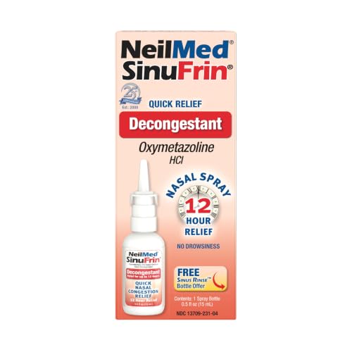 NeilMed SinuFrin Decongestant 0.5 Fluid Ounce (15 mL) (packaging may vary) - Image 2