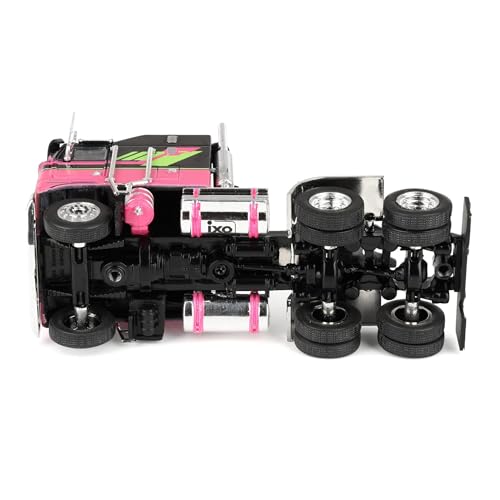 1973 359 Truck Tractor Negro y Verde Lima 1:64 IXO miniatura 5
