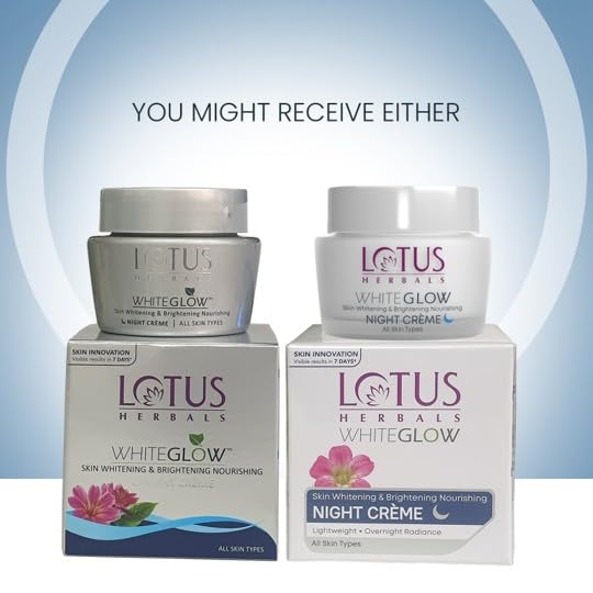 Image of Lotus Herbals WhiteGlow Skin Brightening & Nourishing Night Cream 60g