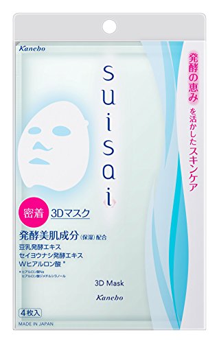 suisai(スイサイ) パック・マスク 3Dマスク 4個・枚