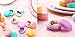 Coolrunner 6PCS Giant Macaron Case, Macaron Jewelry Box, Macaron Cute Pill Box, Colorful Macaron Jewelry Storage Box, Shape Storage Box Candy Cute Pill Organizer Case Container
