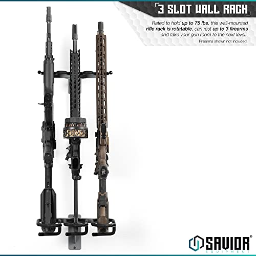 Savior Rifle Rack Snapklik.com : Savior Equipment Wall-Mount Rifle Rack Tactical Shotgun ...