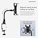ARKON Mounts - Heavy Duty Tablet Holder with Clamp Mount and 12-Inch Bendable Gooseneck Arm | Versatile Tablet Stand with Easy Install & Durable Support | Securely fits iPad, Galaxy, Note, and more