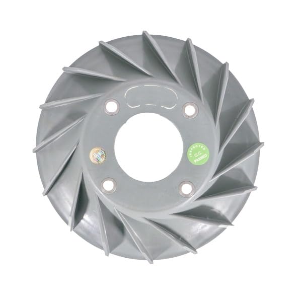 RMS Ventola di Raffreddamento in Plastica, Grigio, Compatibile con Vespa VNB VBB VBA GL, Materiale Plastica