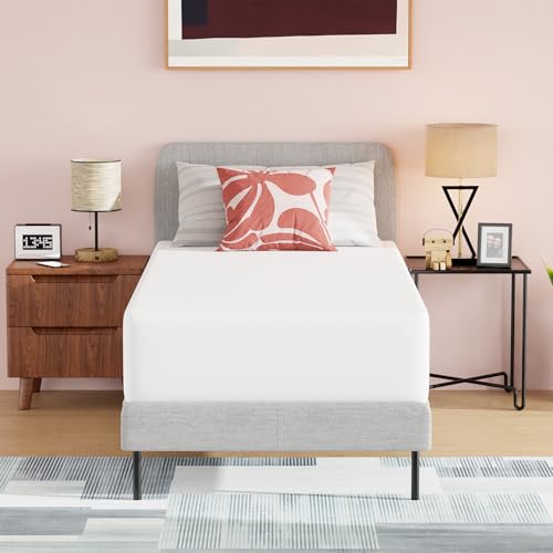 Image of PayLessHere | 12 Inch Twin XL Mattress | Medium Firm Base Foam Mattress | Removable Washable Zipper Cover | Breathable & Comfortable | White | Bed in a Box | CertiPUR-US Certified