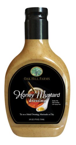 Oak Hill Farms Salad Dressings, Honey Mustard, 24 Ounce (Pack