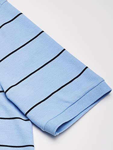 Nautica Men's Big and Tall Classic Short Sleeve Striped Polo Shirt4