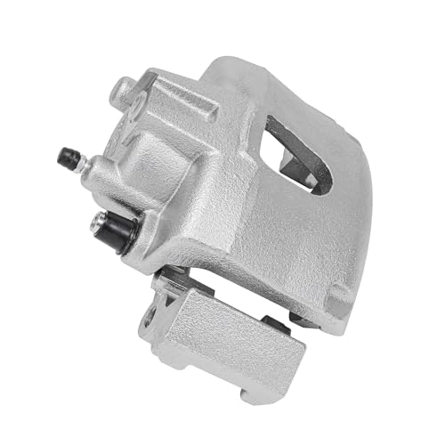 Image of Detroit Axle - 2 Front Brake Calipers for Chrysler Town & Country Voyager | Dodge Grand Caravan Disc Brake Calipers w /Brackets Replacement