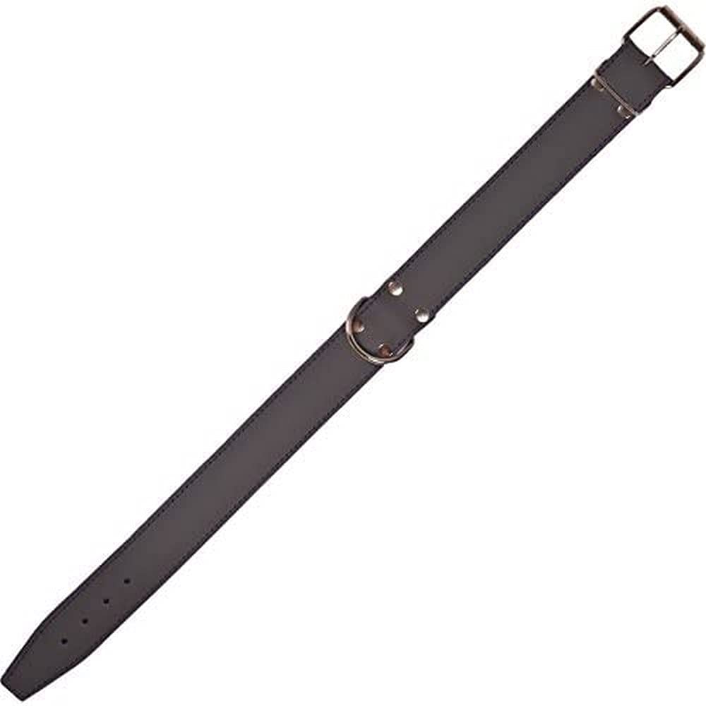 Arppe 195454070156 Leather Collar Felt Urinoco, Grey and Purple
