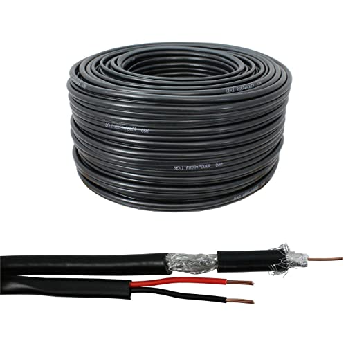 SeKi Cable Coaxial RG59 de 50 m para CCTV