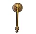 AEspares Grandfather Clock Winding Key Crank Winder Mainspring Key Clock Winding Tool Brass Made (Key No. 12-5.25mm I.D.)