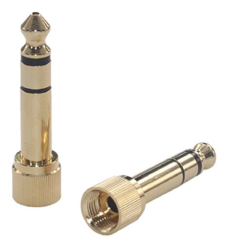 Adaptador estéreo KK Cable SC-6 1/4" 3.5mm (2 piezas) miniatura 1